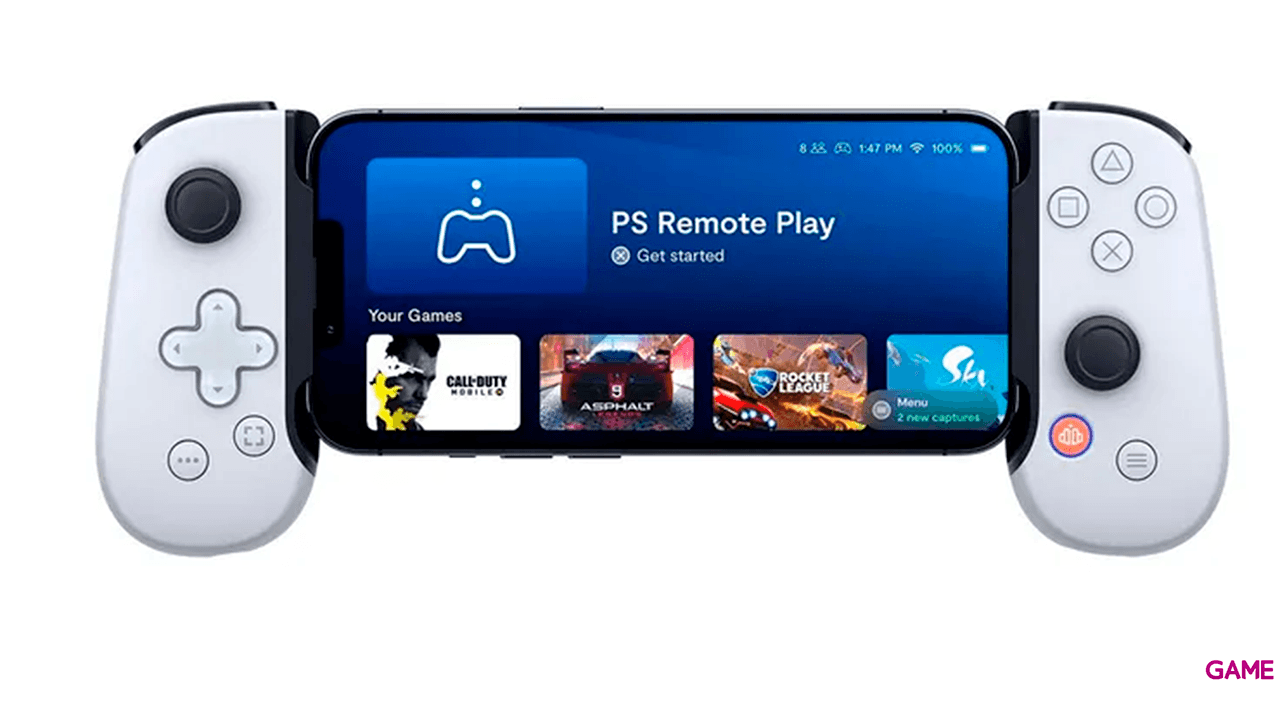Controller Backbone One Blanco para iPhone Ed. PlayStation -Licencia oficial-