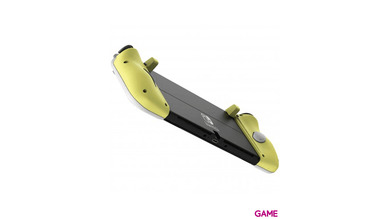 Controller Hori Split Pad Compact Blanco/Amarillo -Licencia oficial-
