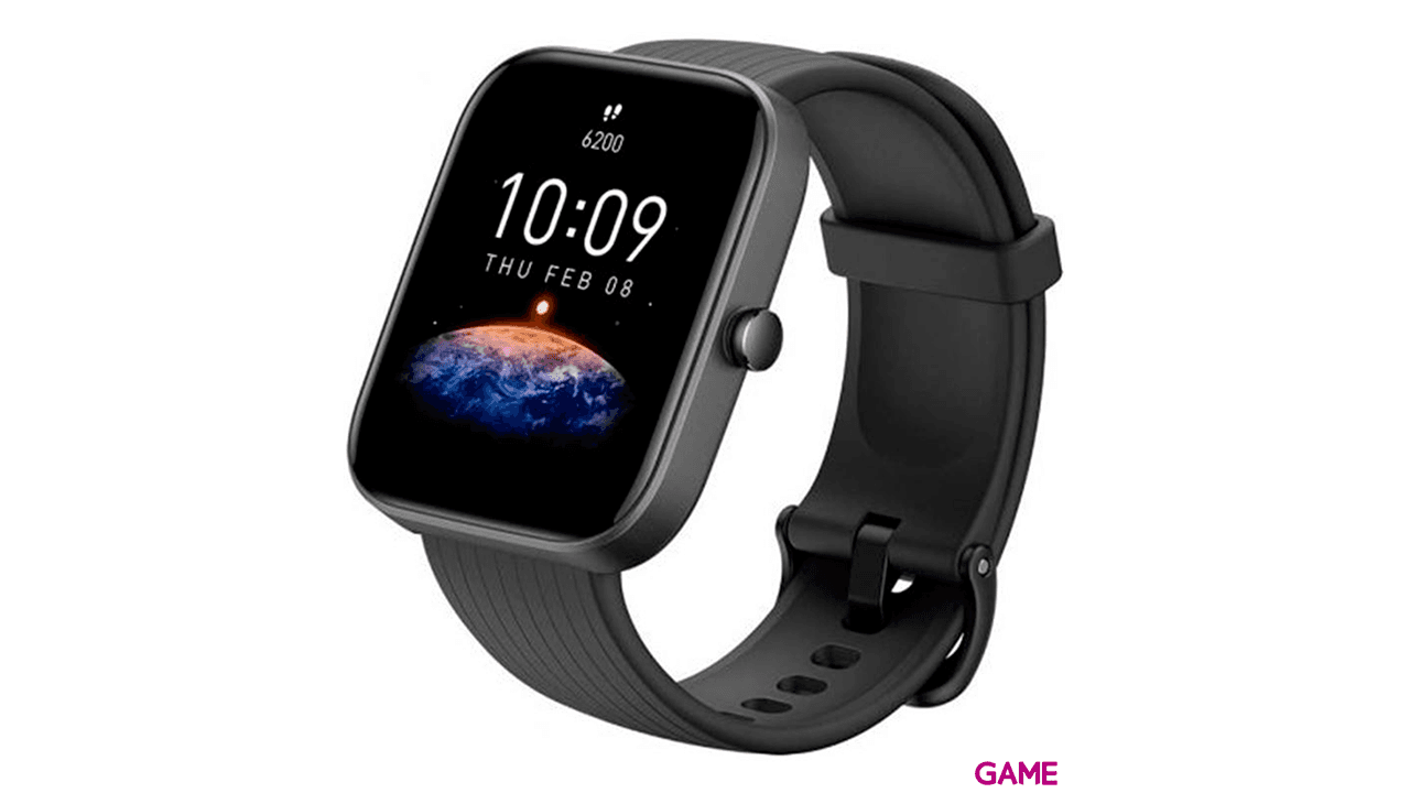 Amazfit Bip 3 Pro 4,29 cm (1.69") TFT 44 mm GPS Negro - Reloj Inteligente