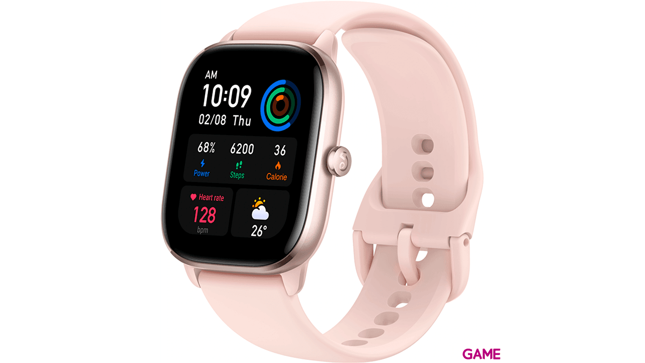 Amazfit GTS 4 mini 4,19 cm (1.65") AMOLED GPS Rosa - Reloj Inteligente