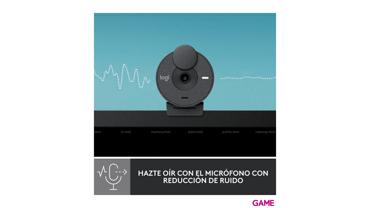 Logitech Brio 300 2MP 1920 x 1080 Pixeles USB-C Grafito - Webcam