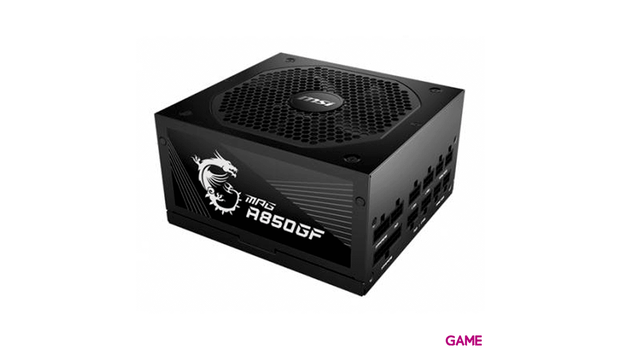 MSI MPG A850G PCIE5 850W 24-pin ATX Negro - Fuente Alimentacion