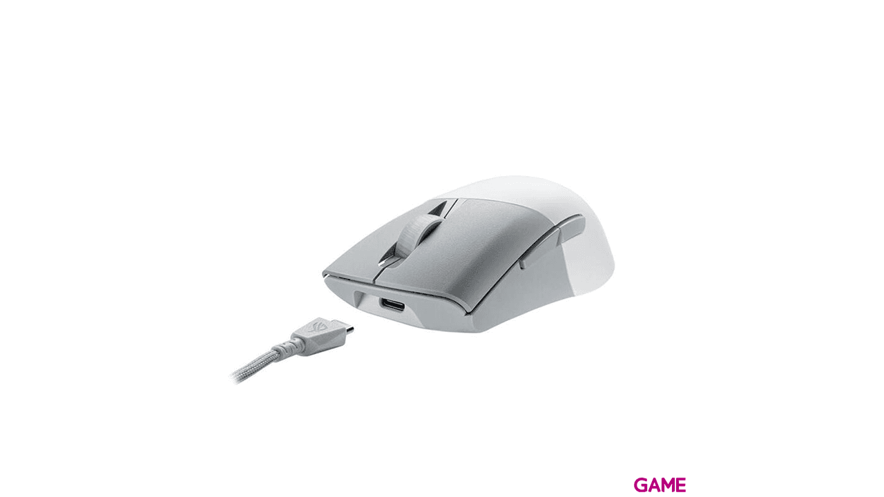 ASUS ROG Keris Wireless AimPoint Wireless + Bluetooth + USB C Óptico 36000 DPI - Raton Gaming