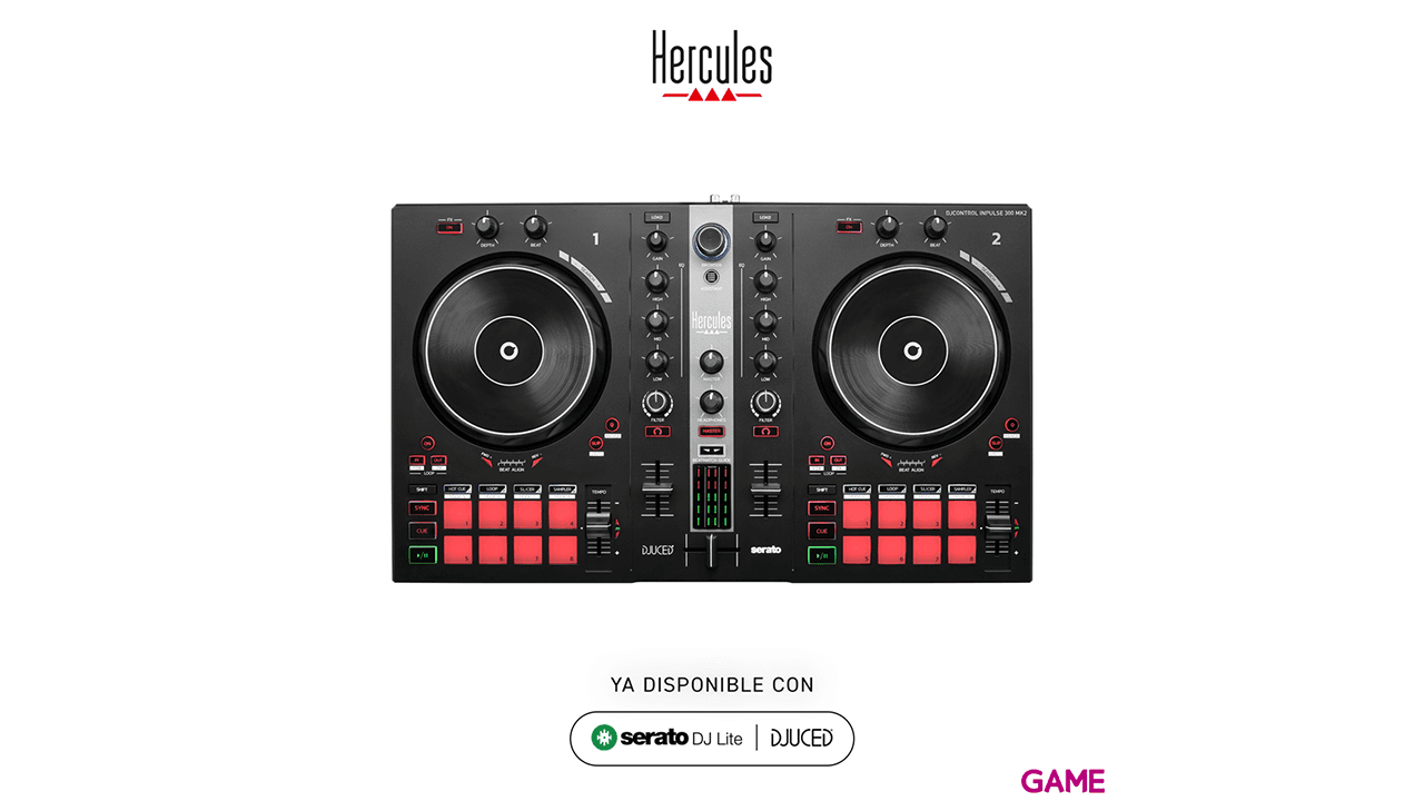 Hercules DJControl Inpulse 300 MK2 - Consola DJ