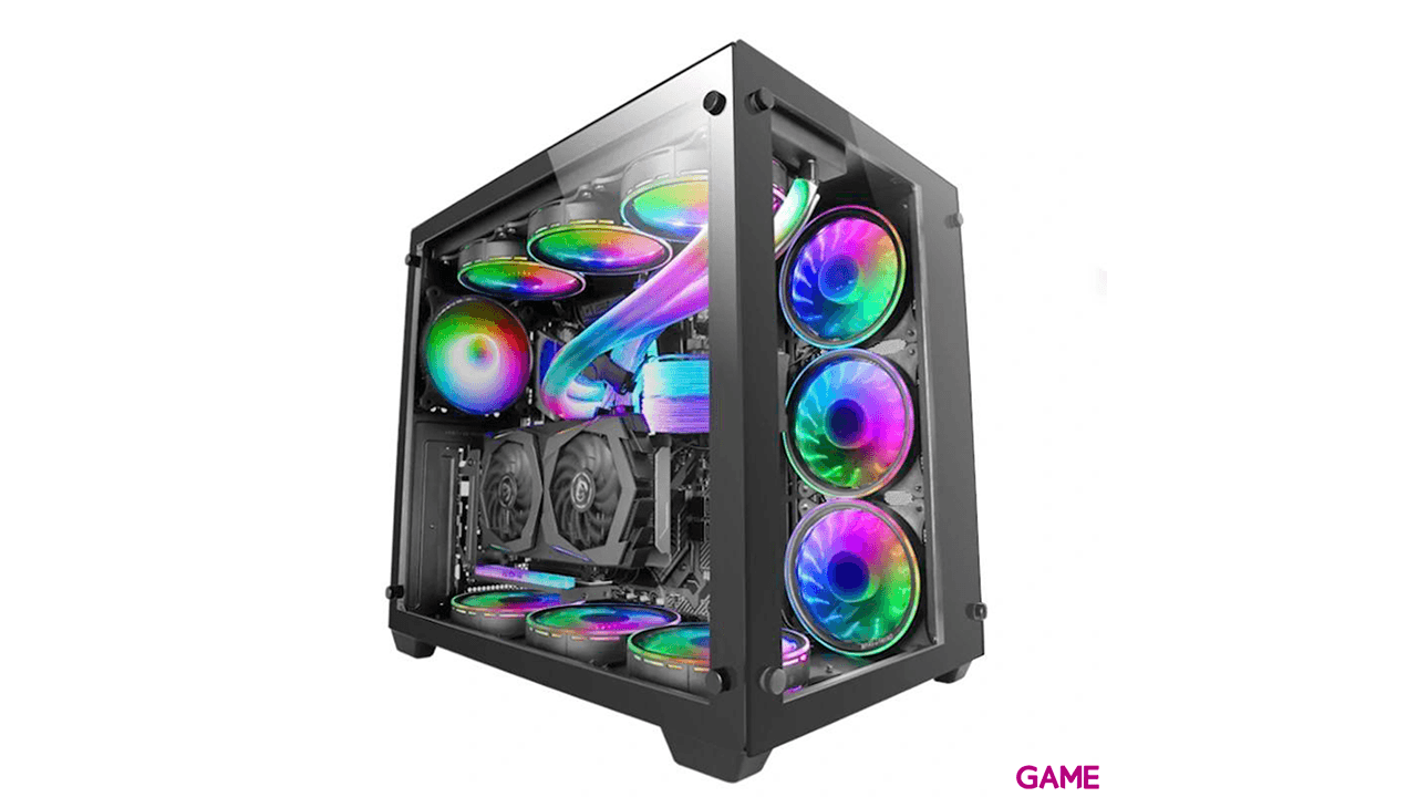 Mars Gaming E-ATX MCV3 Premium XXL Negro - Caja Ordenador
