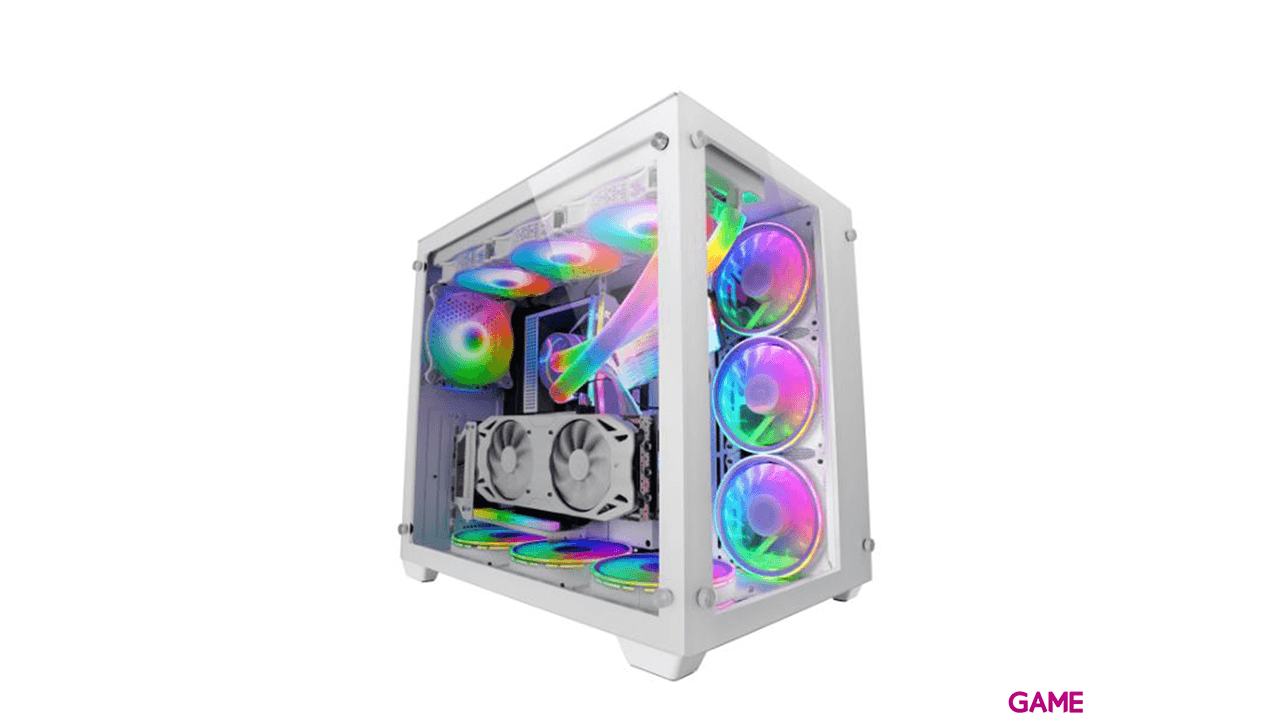 Mars Gaming E-ATX MCV3 Premium XXL Blanco - Caja Ordenador