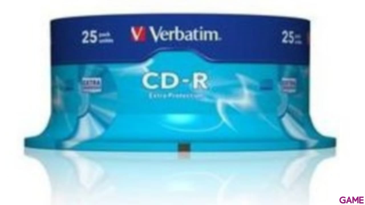 Cd-R 700Mb Verbatim 52X Pack 25