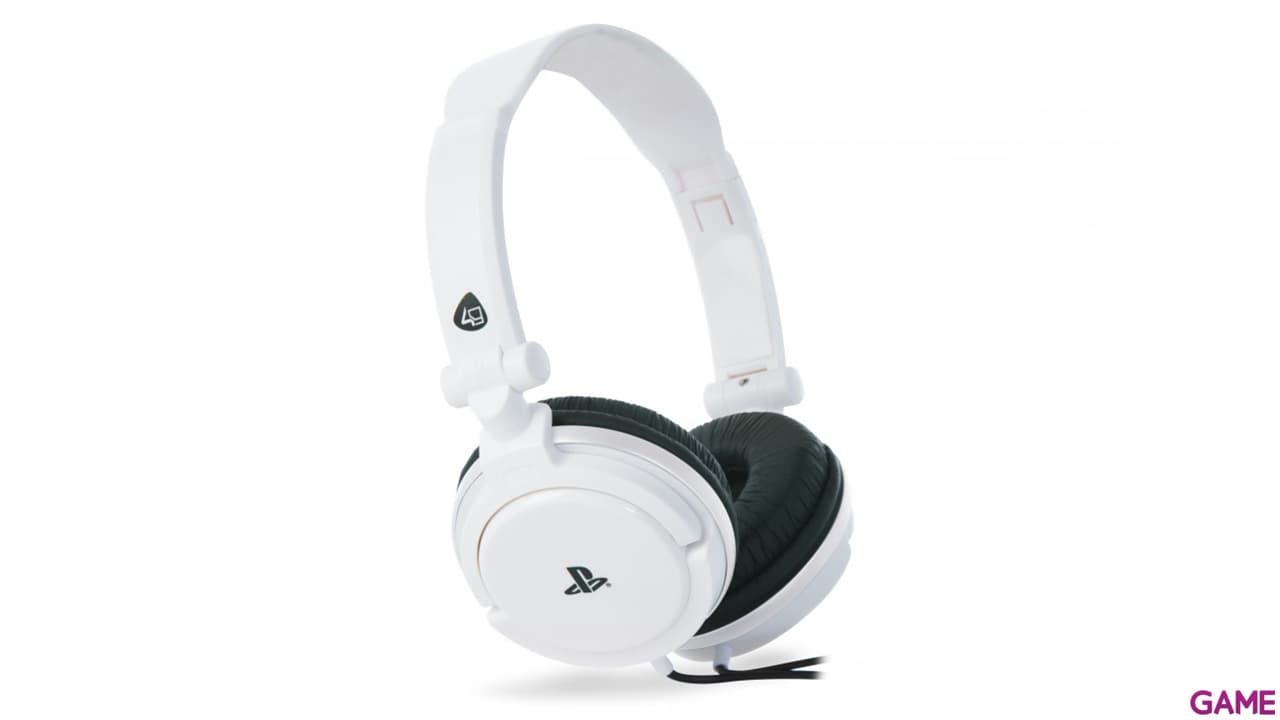 Auriculares 4Gamers Pro 4-10 Blancos -Licencia Oficial-