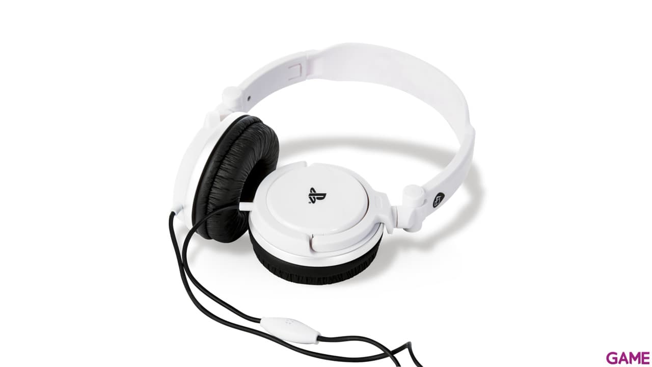 Auriculares 4Gamers Pro 4-10 Blancos -Licencia Oficial-