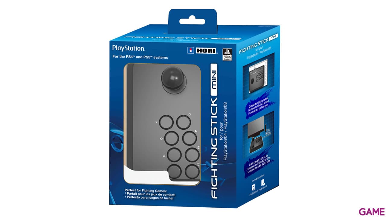 Joystick Fighting Stick Mini 4 Hori -Licencia Oficial Sony-