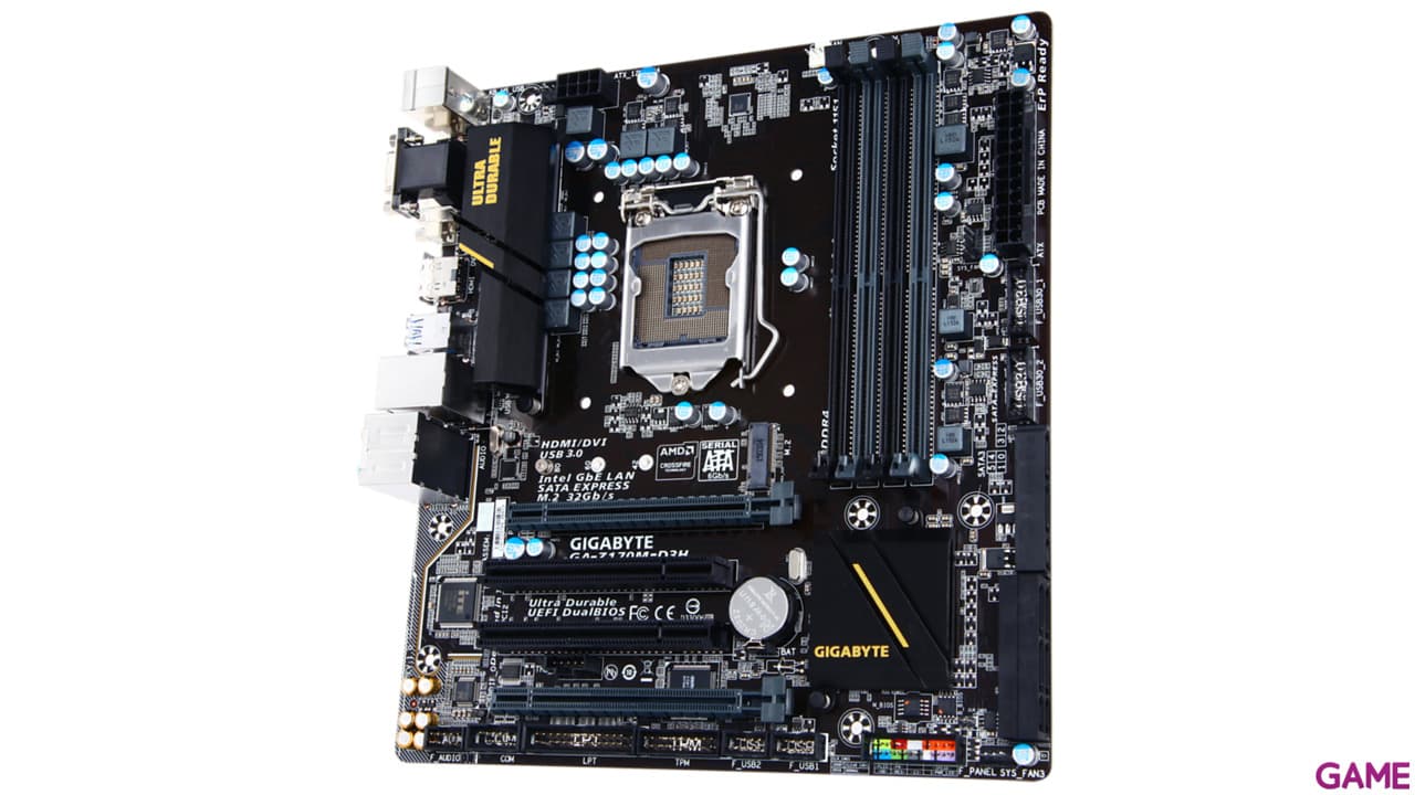 Gigabyte GA-Z170M-D3H ATX LGA1151 - Placa Base
