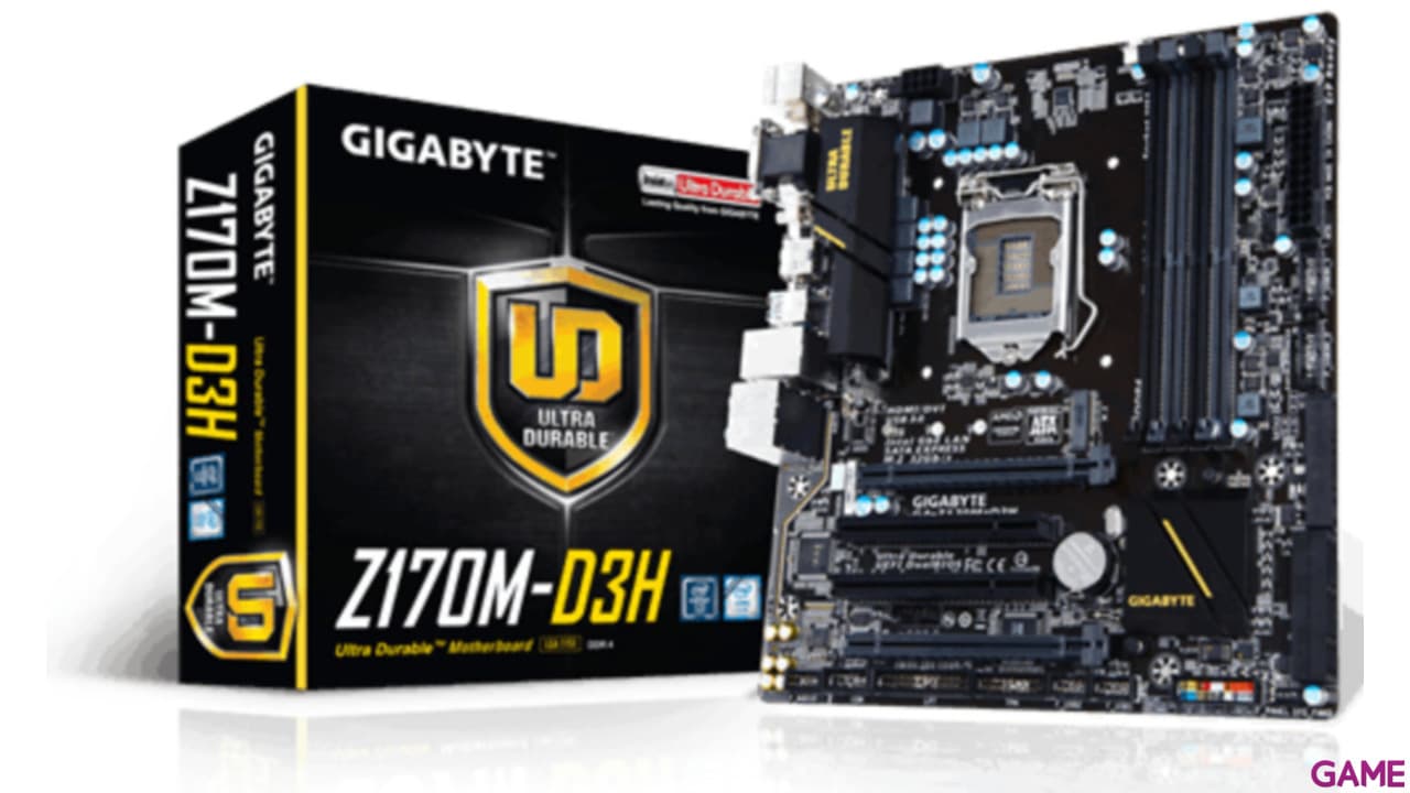 Gigabyte GA-Z170M-D3H ATX LGA1151 - Placa Base