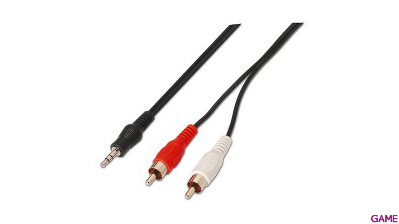 Nanocable audio Jack 3.5 Estereo  M-2RCA  1.5MTS