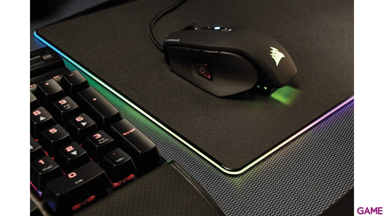 CORSAIR MM800 RGB Polaris Hard Edition M - Alfombrilla Gaming