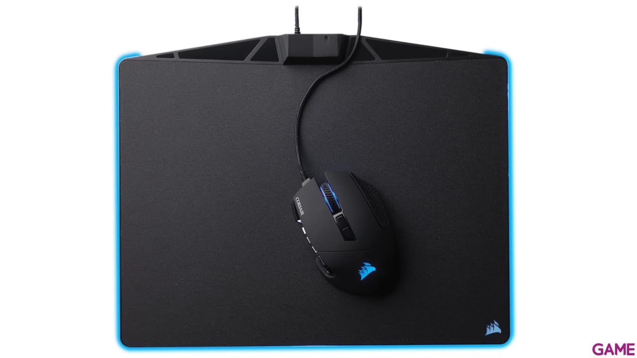 CORSAIR MM800 RGB Polaris Hard Edition M - Alfombrilla Gaming