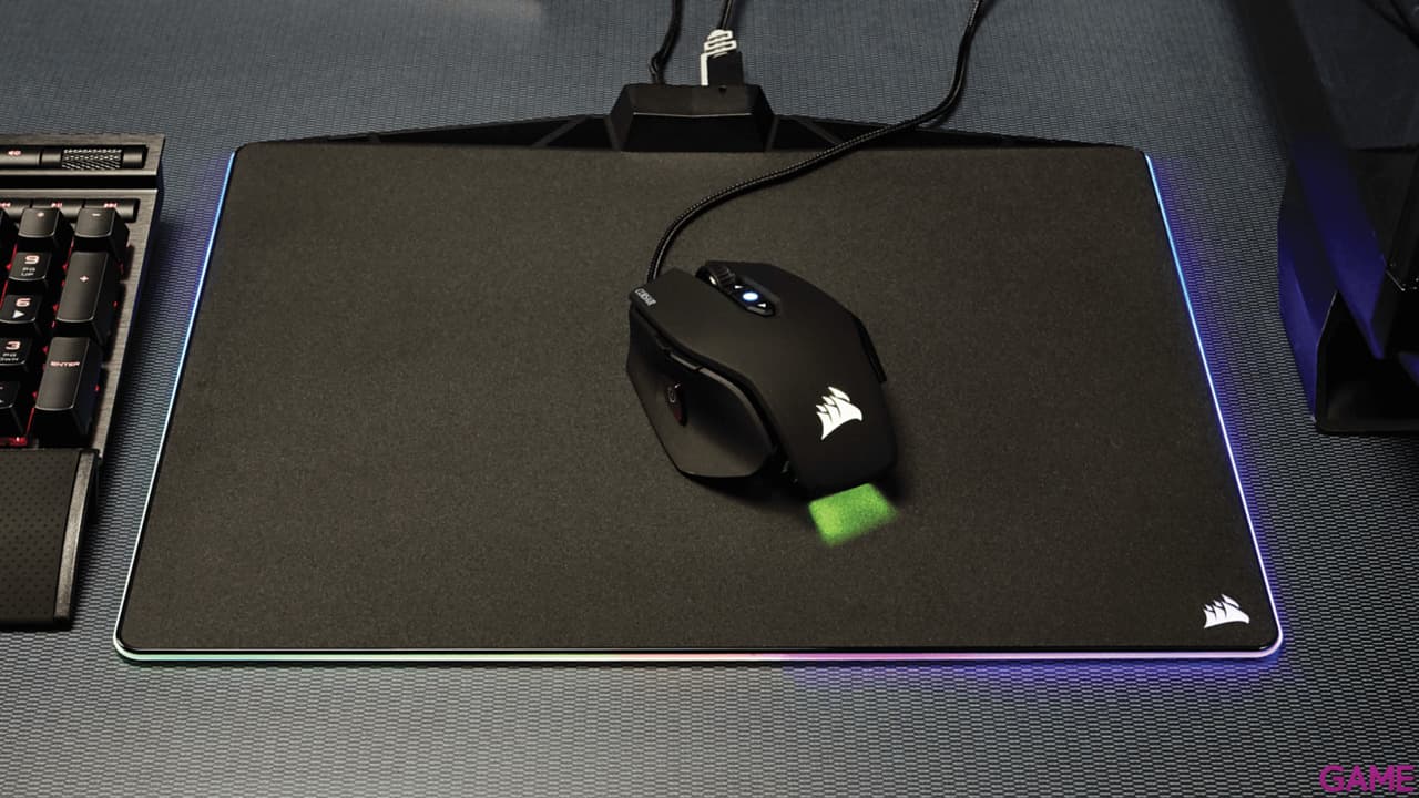 CORSAIR MM800 RGB Polaris Hard Edition M - Alfombrilla Gaming