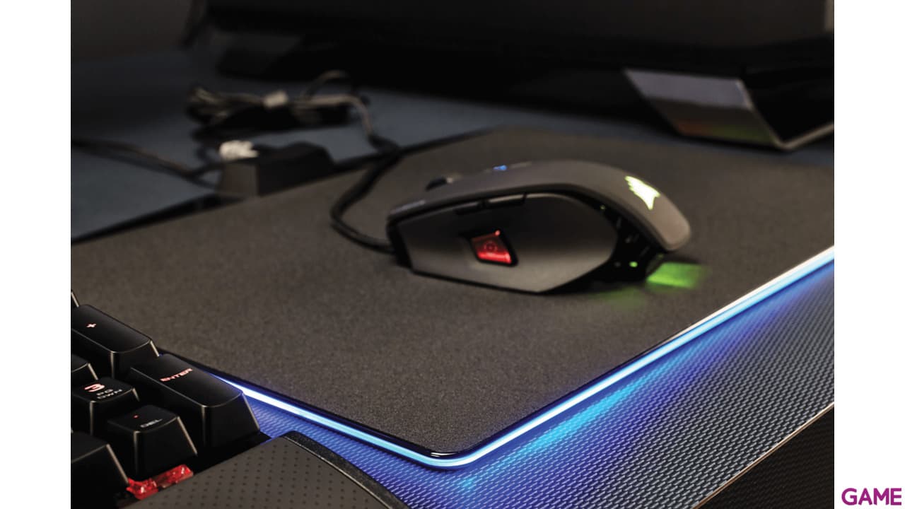 CORSAIR MM800 RGB Polaris Hard Edition M - Alfombrilla Gaming