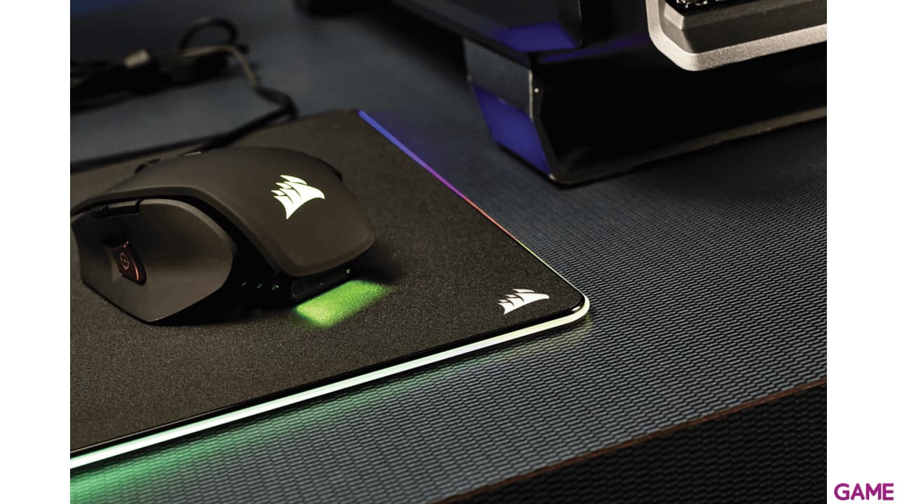 CORSAIR MM800 RGB Polaris Hard Edition M - Alfombrilla Gaming