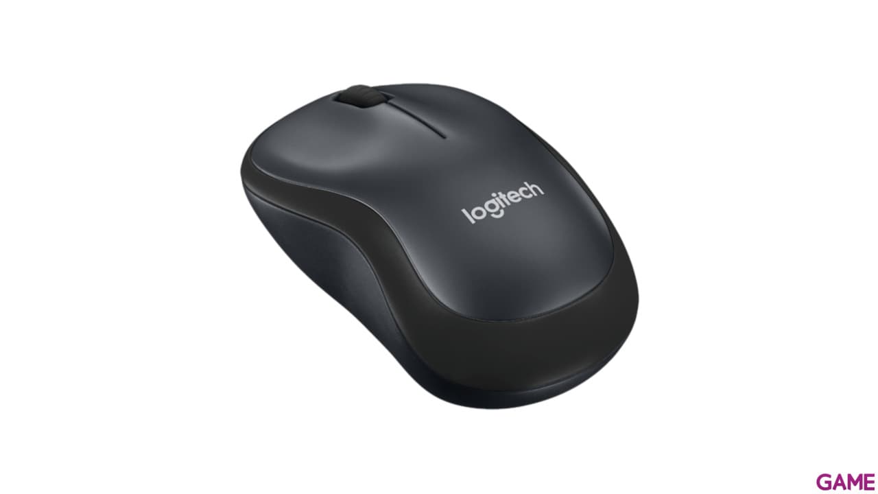 Logitech M220 Silent Optico Inalámbrico 2.4 GHz Carbon - Raton