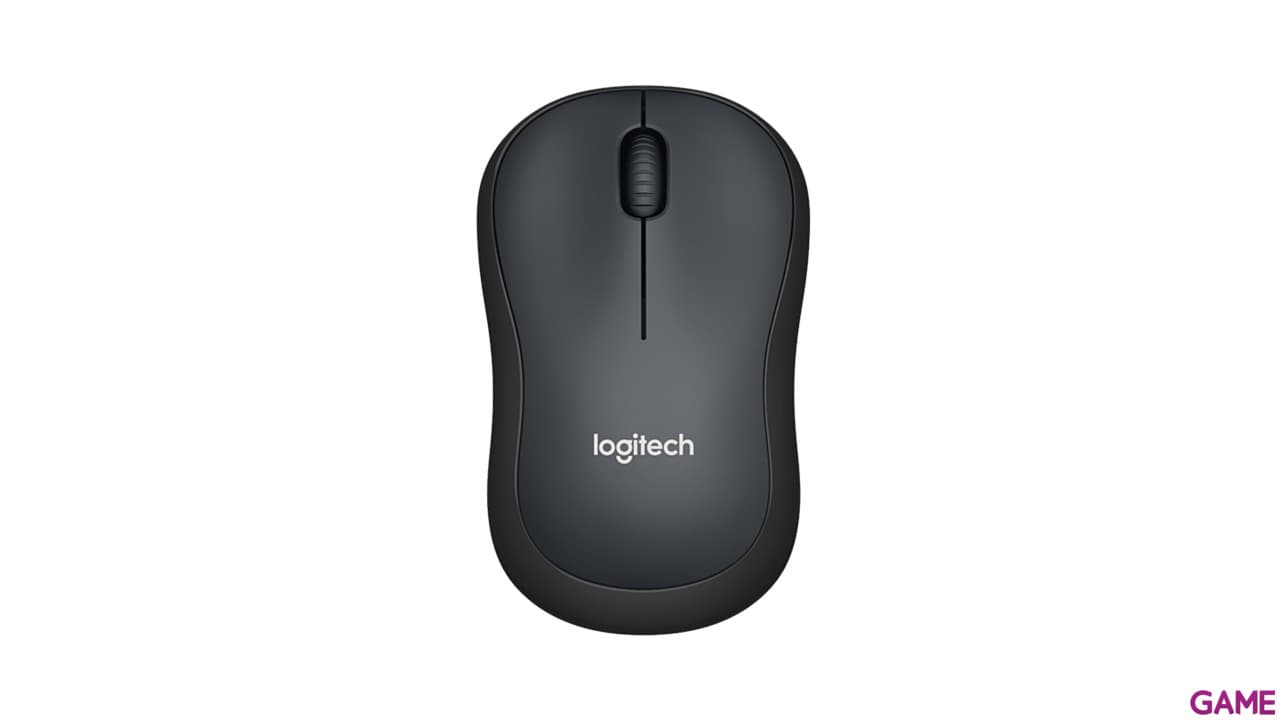 Logitech M220 Silent Optico Inalámbrico 2.4 GHz Carbon - Raton