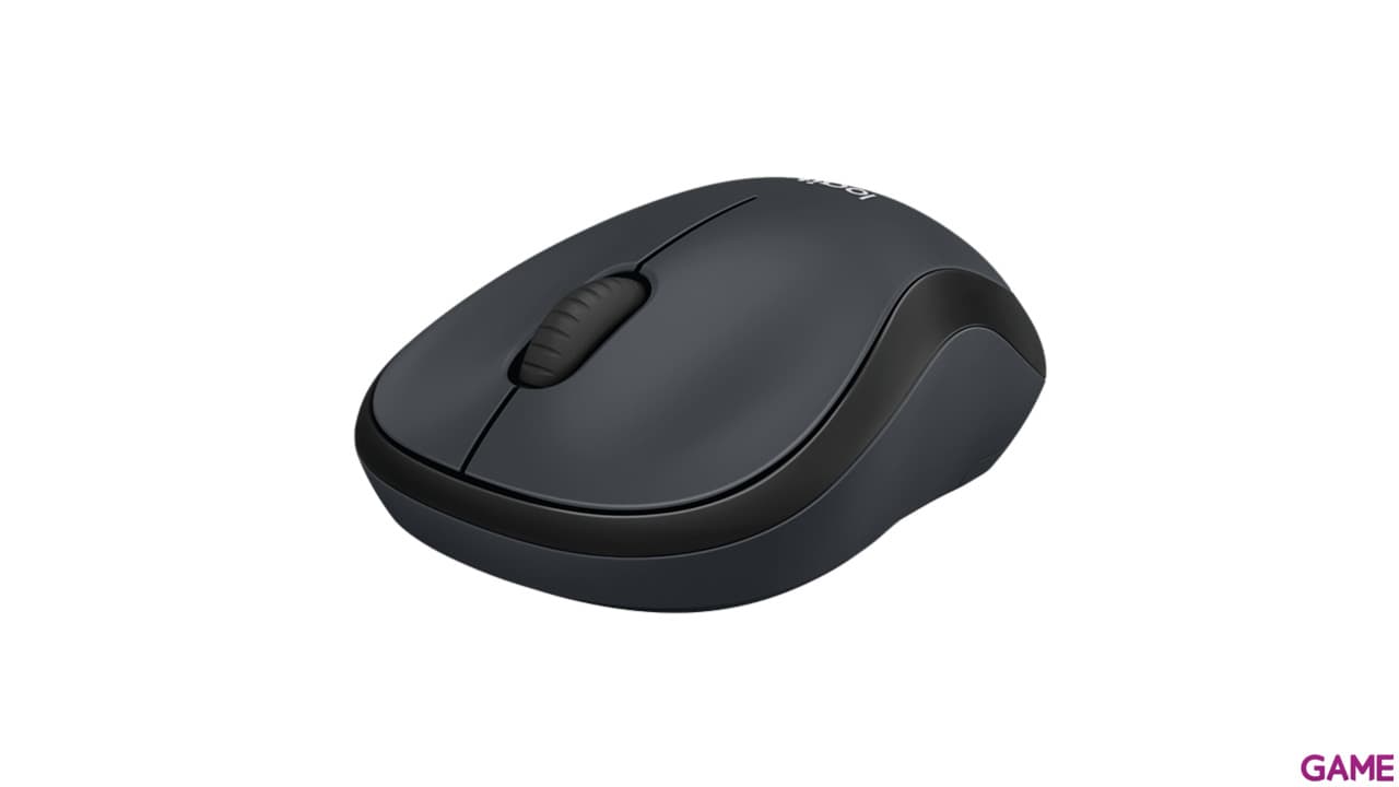 Logitech M220 Silent Optico Inalámbrico 2.4 GHz Carbon - Raton