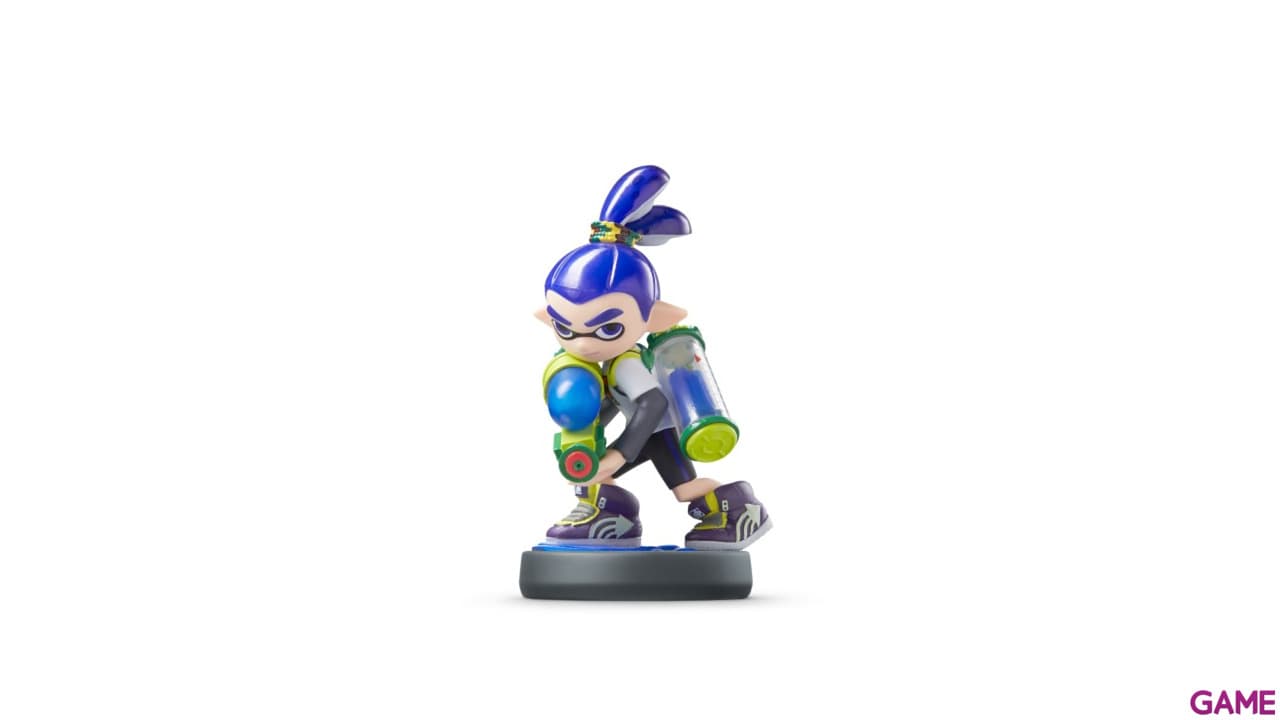 Figura amiibo Inkling Chico - Colección Splatoon