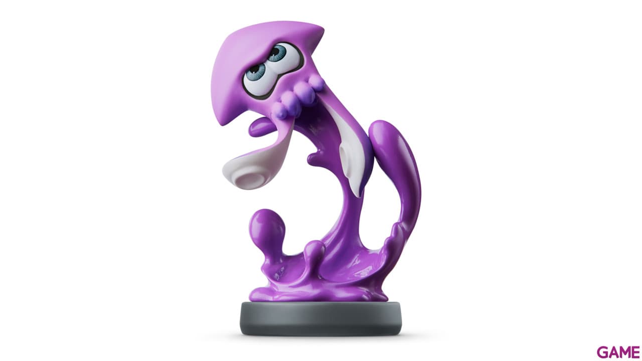 Figura amiibo Inkling Calamar Squid - Colección Splatoon