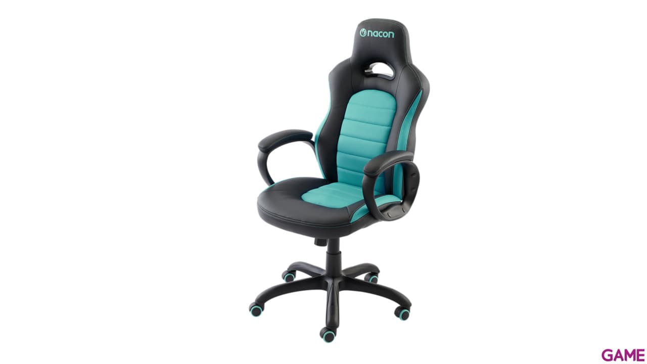 NACON CH-350 Negro-Verde - Silla Gaming
