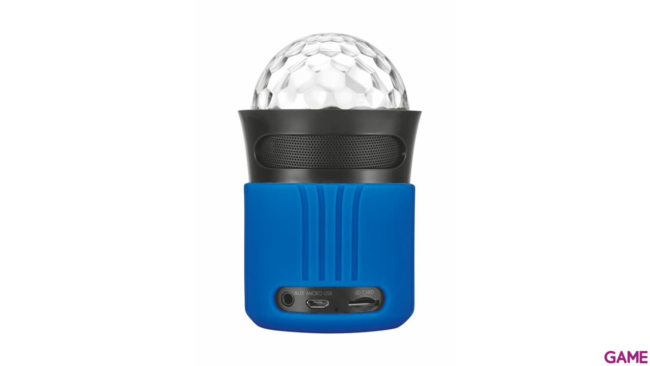 Trust Dixxo Azul Bluetooth con Luces - Altavoces