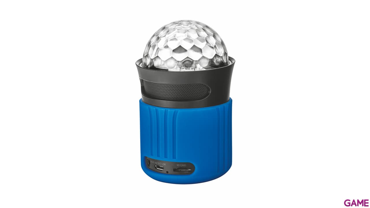 Trust Dixxo Azul Bluetooth con Luces - Altavoces