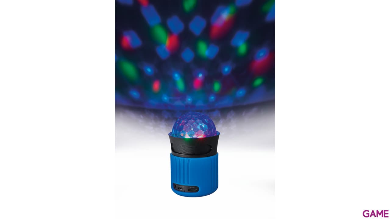 Trust Dixxo Azul Bluetooth con Luces - Altavoces