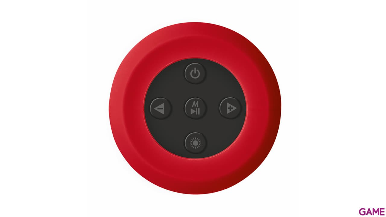 Trust Dixxo Rojo Bluetooth Rojo con Luces - Altavoz