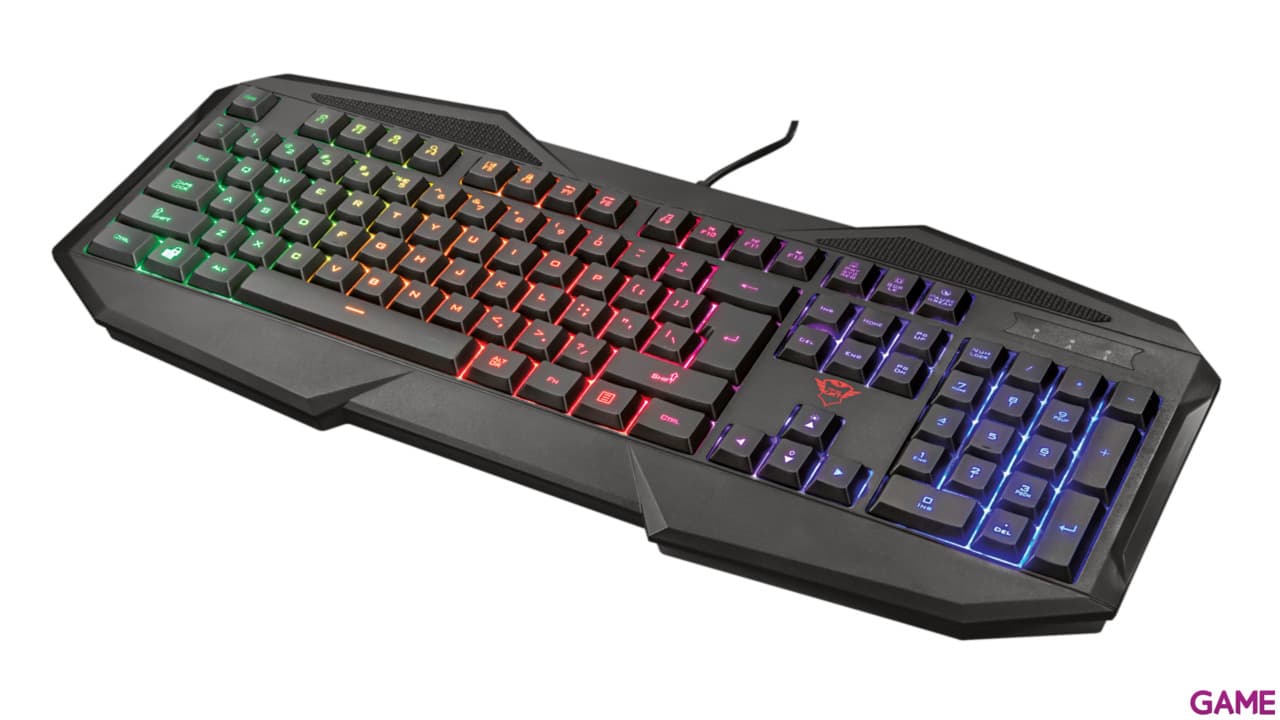 Trust GXT 830RW Avonn LED Multicolor Spanish Layout - Teclado Gaming