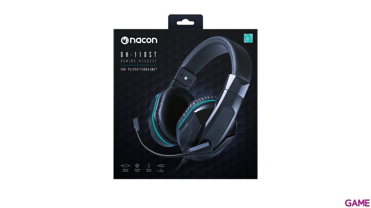 Nacon GH-110 PC/PS4/XONE - Auriculares Gaming