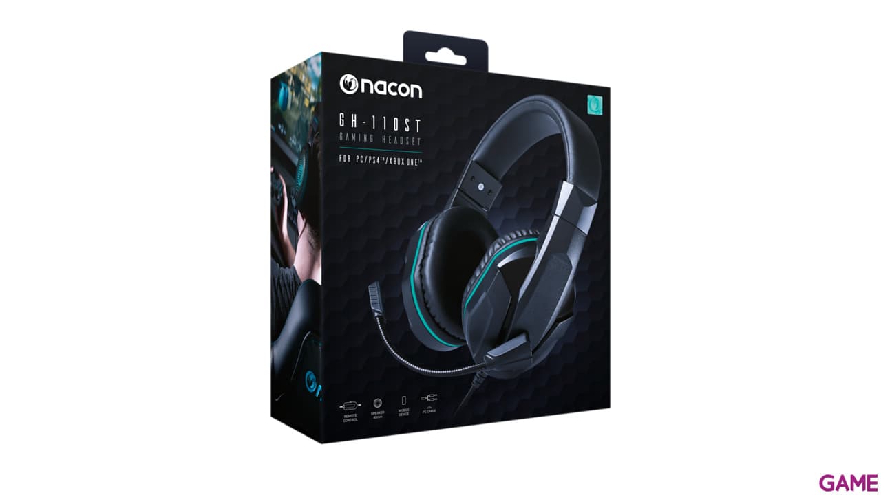 Nacon GH-110 PC/PS4/XONE - Auriculares Gaming