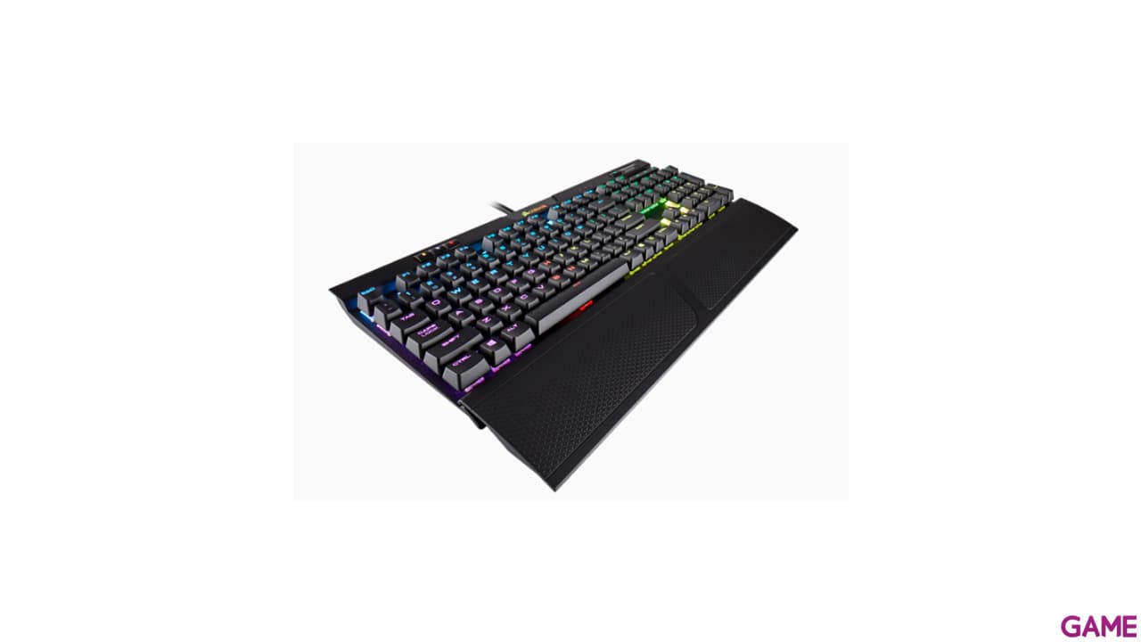 CORSAIR K70 RGB MK.2 Mecánico Cherry MX Red Spanish Layout - Teclado Gaming
