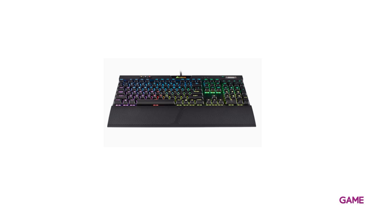 CORSAIR K70 RGB MK.2 Mecánico Cherry MX Red Spanish Layout - Teclado Gaming