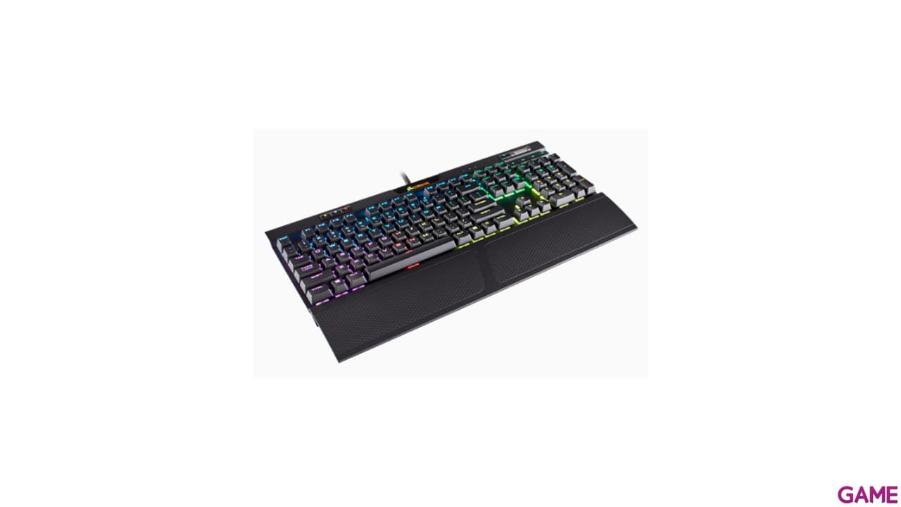 CORSAIR K70 RGB MK.2 Mecánico Cherry MX Red Spanish Layout - Teclado Gaming
