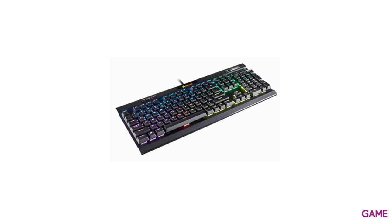 CORSAIR K70 RGB MK.2 Mecánico Cherry MX Red Spanish Layout - Teclado Gaming