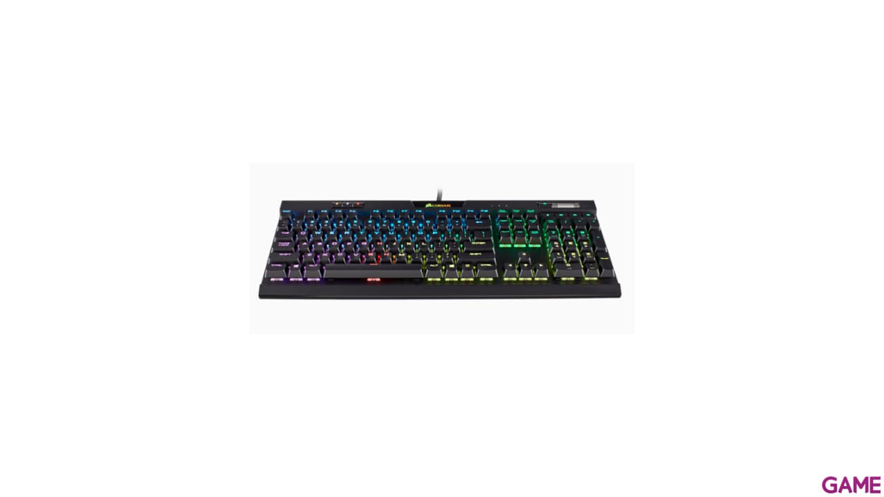 CORSAIR K70 RGB MK.2 Mecánico Cherry MX Red Spanish Layout - Teclado Gaming