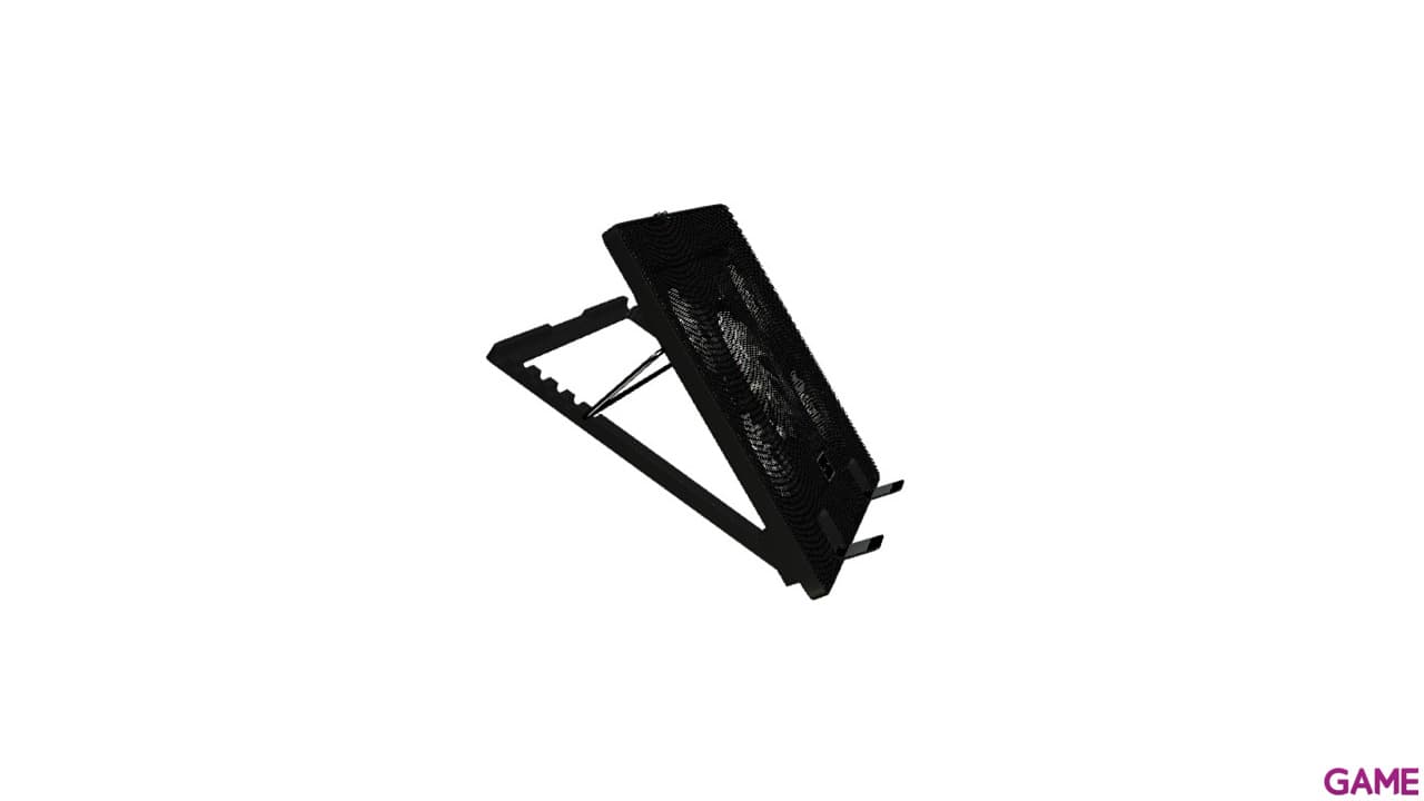 Mars Gaming MNBC2 UA5 5 X5 Fan Airflow Technology Led Rojo - Base Refrigeradora