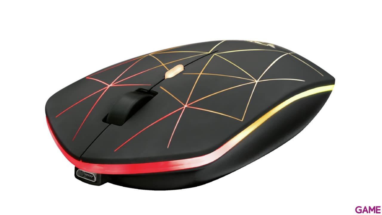 Trust GXT 117 Strike Wireless 1400 DPI RGB - Ratón Gaming