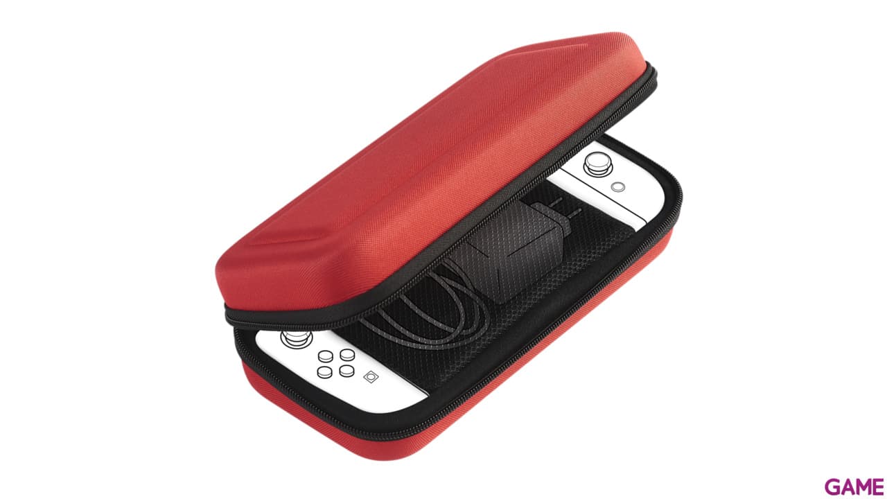 Estuche de Transporte Rojo EVA para Switch
