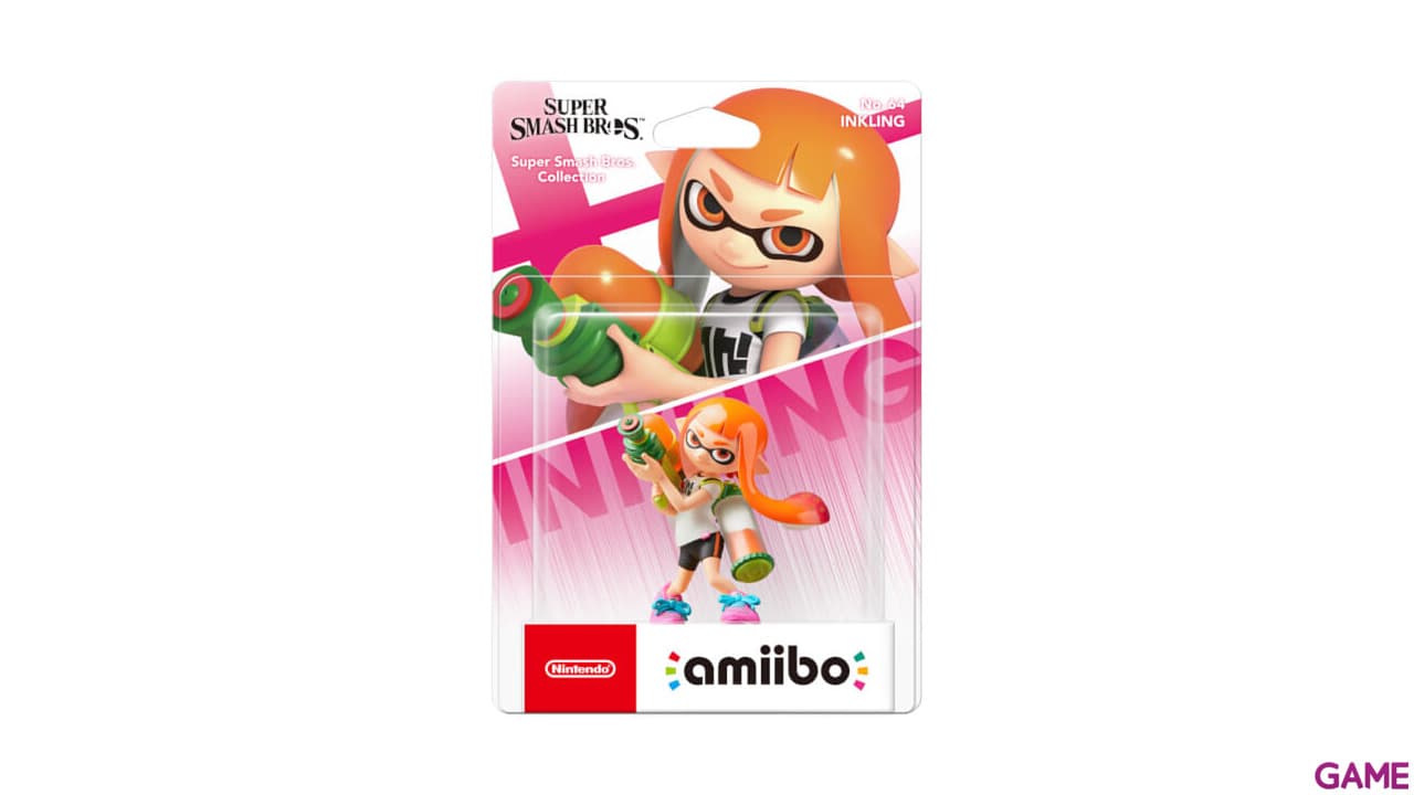 Figura amiibo Smash Inkling Chica