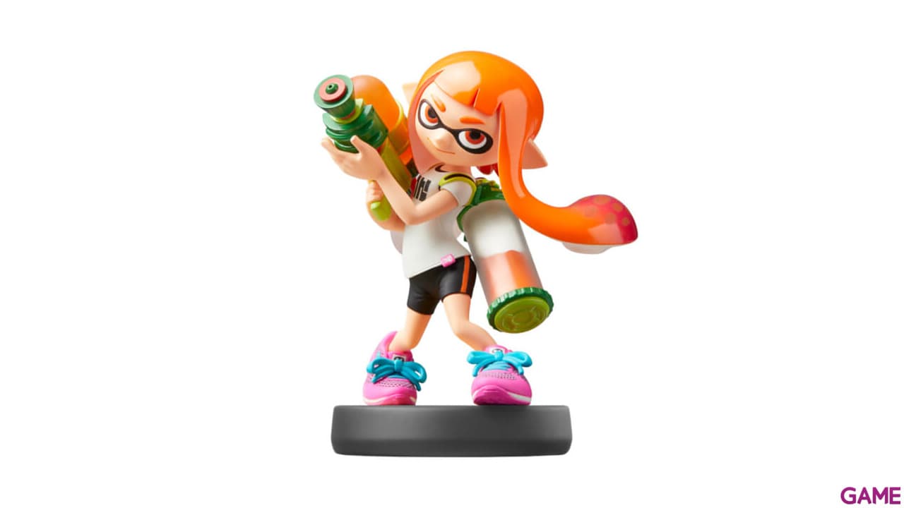 Figura amiibo Smash Inkling Chica