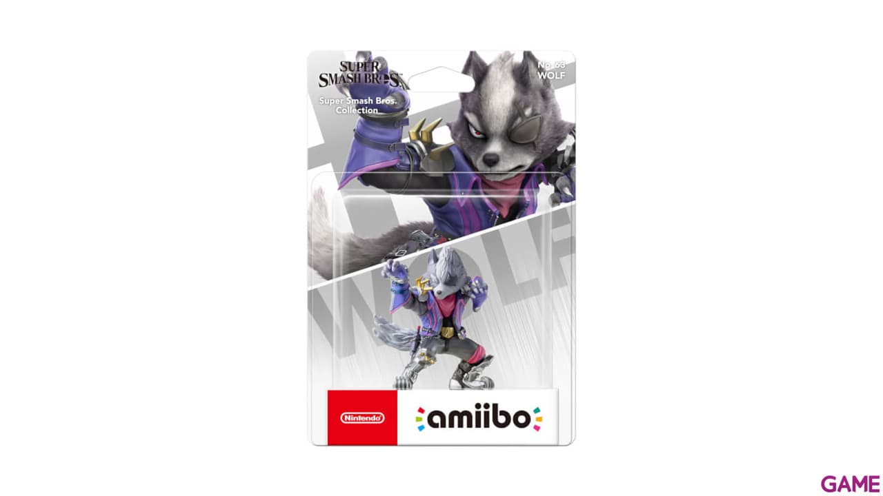 Figura amiibo Smash Wolf