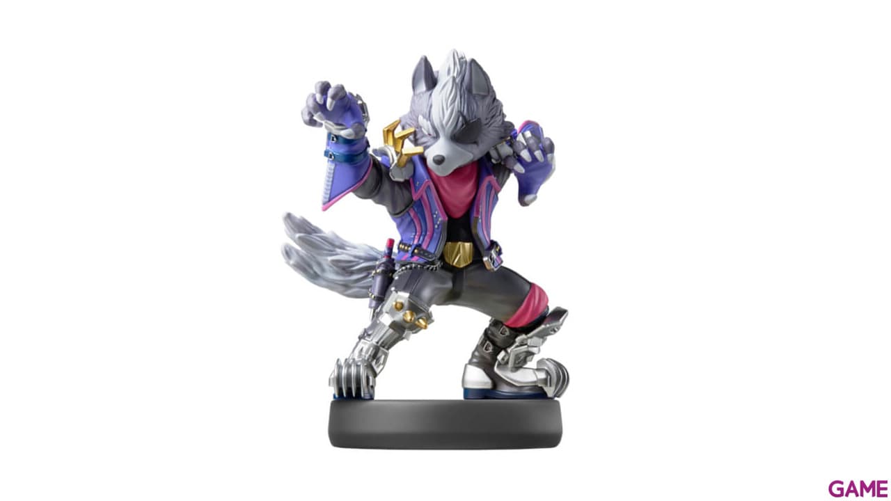 Figura amiibo Smash Wolf