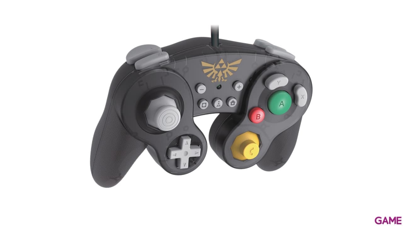 Controller con Cable Hori Zelda Ed. Super Smash Bros -Licencia oficial-