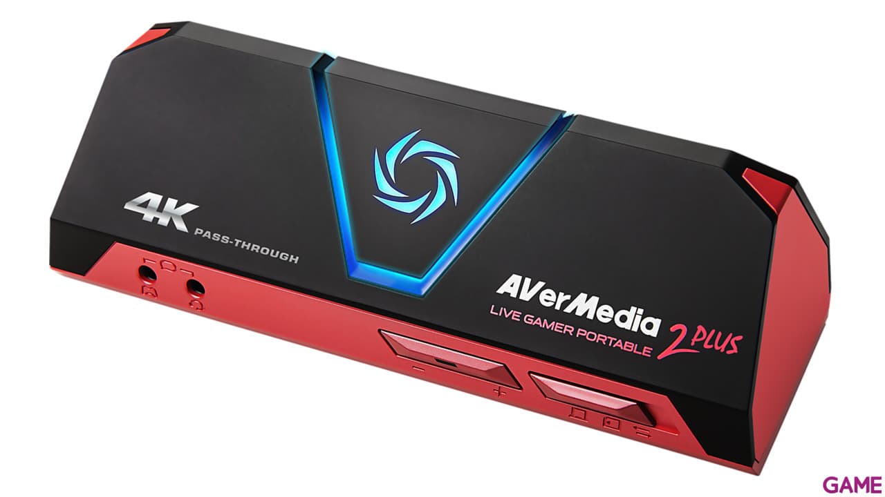 AVerMedia Live Gamer Portable 2 Plus 4K USB 2160p-60fps - Capturadora Gaming