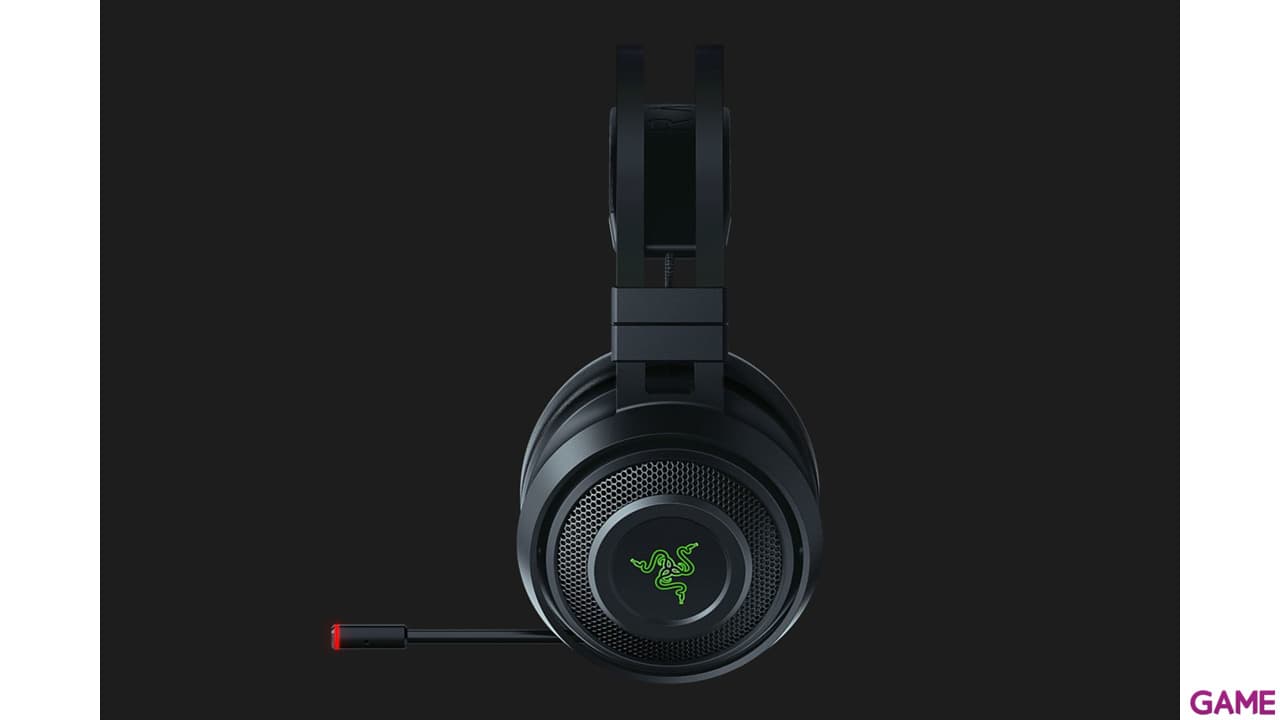 Razer Nari Wireless RGB PC-PS4-PS5 - Auriculares Gaming Inalámbricos